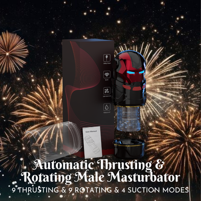 Free Toy: Automatic Thrusting & Rotating Male Masturbator