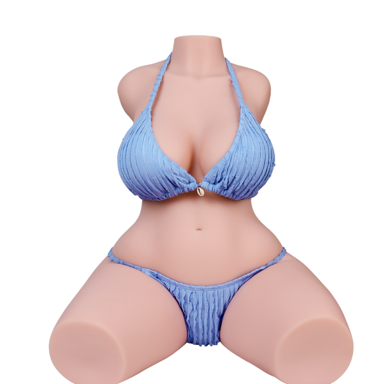 Big Ass Jenny Real-Feel TPE Torso Sex Doll with Curvy Body Design