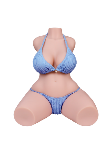 Big Ass Jenny Real-Feel TPE Torso Sex Doll with Curvy Body Design