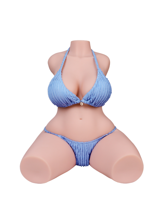 Big Ass Jenny Real-Feel TPE Torso Sex Doll with Curvy Body Design