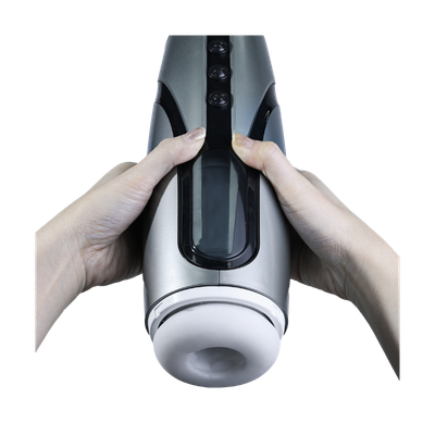 USB Rechargeable Male Masturbator with Soft TPE Sleeve