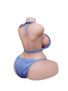 Realistic Half Body Sex Doll with Large Hips and Soft TPE Material